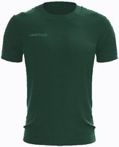 T-shirt Premium heren katoen donkergroen maat M