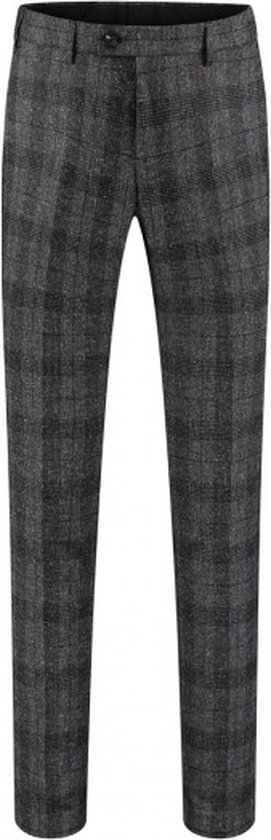 HOMMES - Pantalon homme à carreaux gris Taille 52