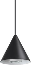 Ideal Lux A-line - Hanglamp Modern - Zwart - H:226.5cm   - GU10 - Voor Binnen - Metaal - Hanglampen -  Woonkamer -  Slaapkamer - Eetkamer