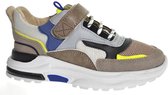 Sneakers | Jongens | Grey Yellow | Leer | Shoesme | Maat 38
