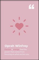 Walljar - Oprah Winfrey - Muurdecoratie - Poster