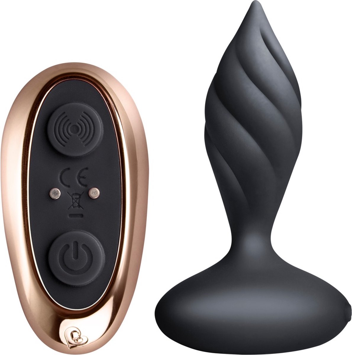 Goedkoopste Desire Petite Sensation Vibrerende Buttplug –Hoogwaardige Buttplug met Vibratie Draadloos Waterdicht Rocks-Off