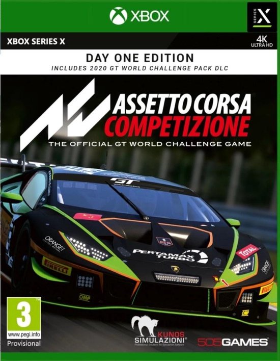 Assetto Corsa Competizione Day One Edition/xbox one/xbox series X | Jeux |  bol.com