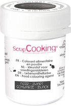 ScrapCooking - Kleurstofpoeder - Zwart - 5g