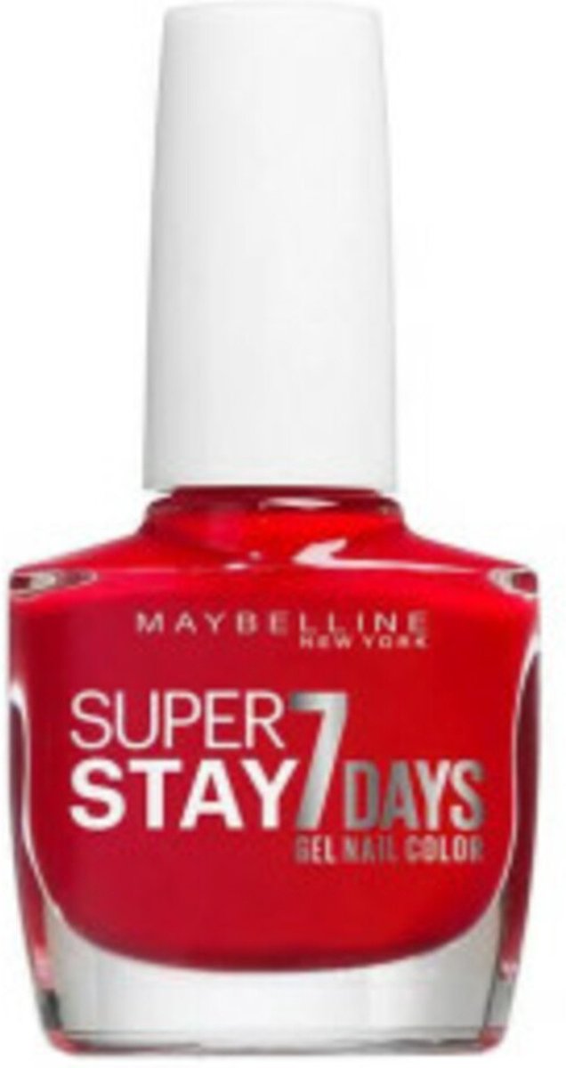 Goedkoopste 3x Maybelline SuperStay 7 Days Nagellak 08 Passionate Red