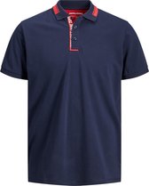 Jack & Jones Poloshirt Navy (Maat: 5XL)