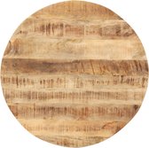 vidaXL Tafelblad rond 15-16 mm 40 cm massief mangohout