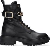 Notre-V 03-115 Veterboots - Laarzen Met Veters - Dames - Zwart - Maat 37