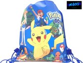 Pokémon Go Gymtas - Blauw - Geel - School - Zwemmen