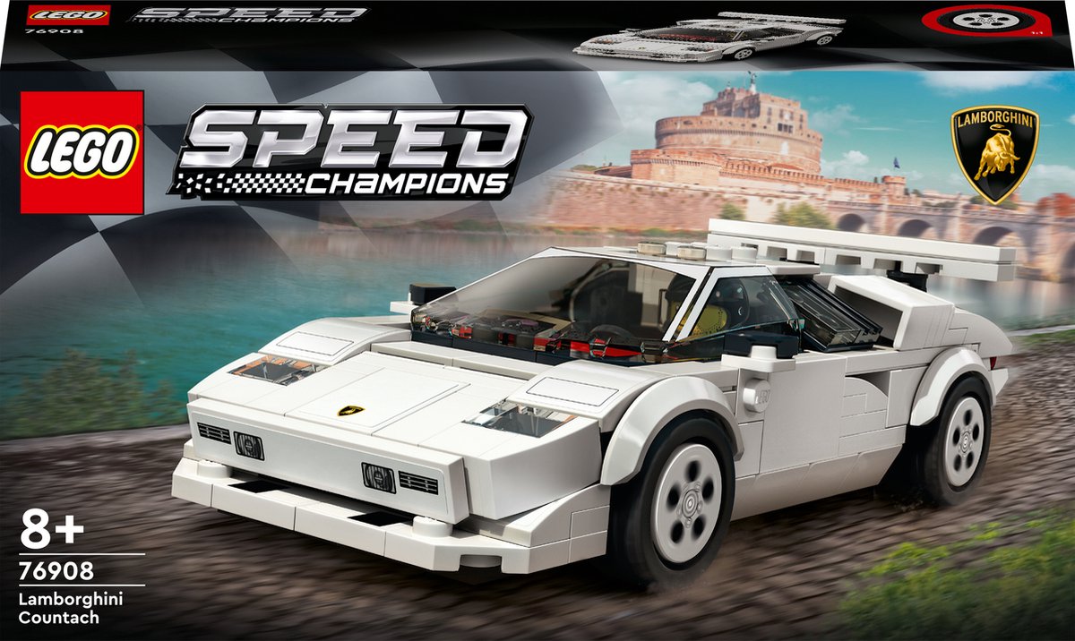 LEGO Speed Champions Lamborghini Countach - 76908 | bol.com