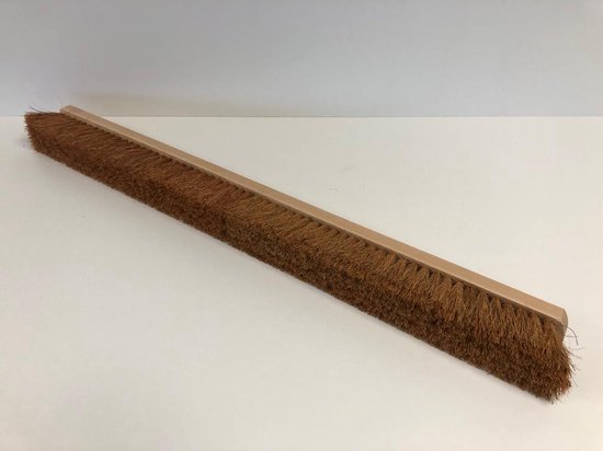 Zaalveger Kokos 100 cm - Zonder steel - brede zaalveger van Talen Tools — afbeelding 2
