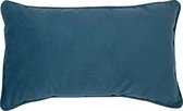 Malini Luxe Blue Wing Cushion - 35x50cm - Sierkussen - Met Ritssluiting - Blauw - Rechthoek