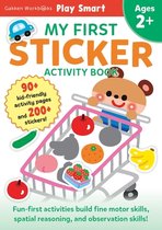 Play Smart My First Sticker Book 2+: Preschool Activity Workbook with 200+ Stickers for Children with Small Hands Ages 2, 3, 4