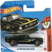 Hot Wheels Ford Mustang Coupe - Die Cast - 7 cm - Schaal 1:64