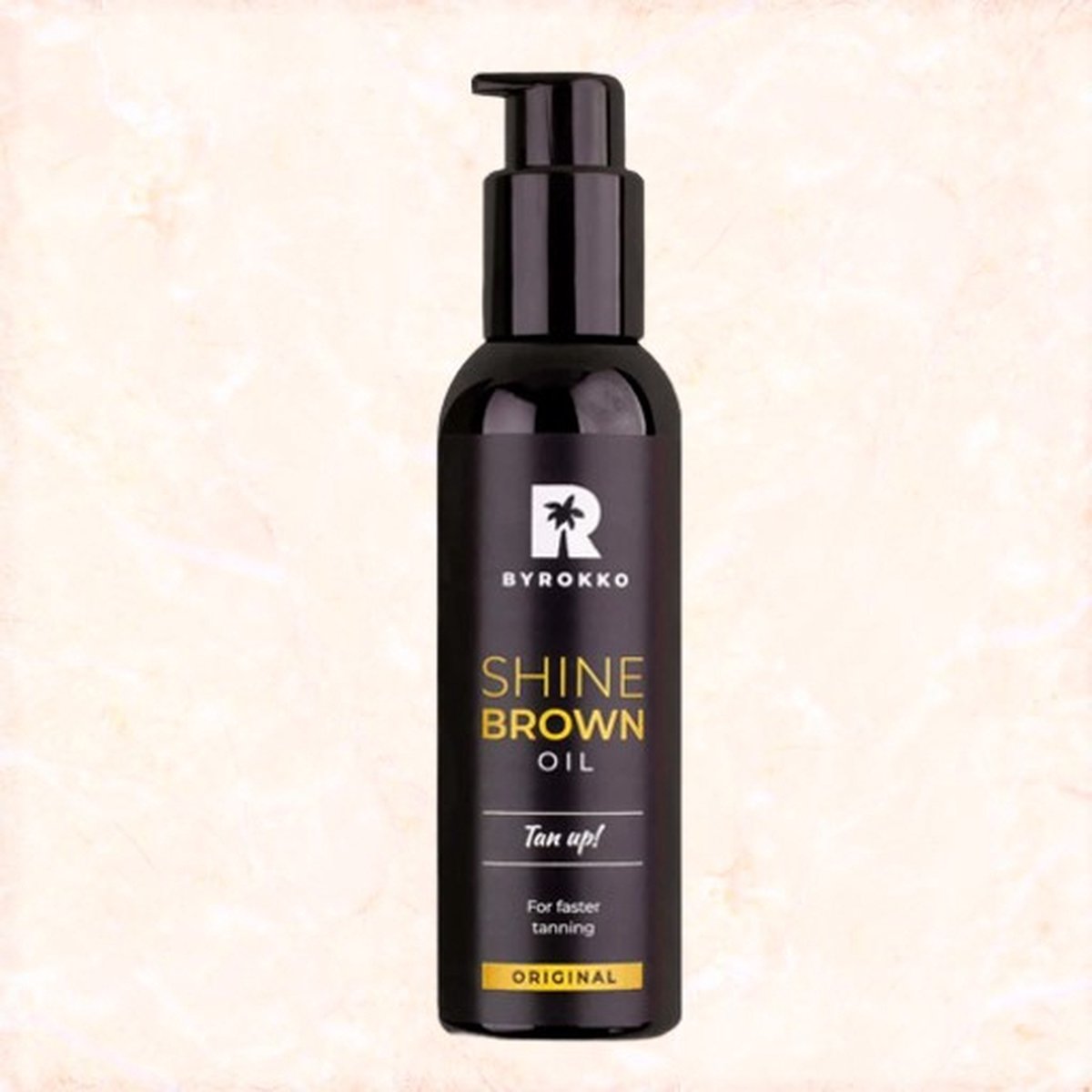 BYROKKO - Shine Brown Oil - Premium tan boosting cream (150ml) - Bruining - Extreme tanning - Zonnebank bruiner - Tanning oil - Tanning - Snel bruiner - Zonnecreme - bruiningsolie – bruiningsversneller