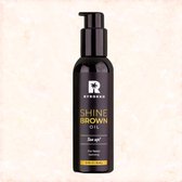 BYROKKO - Shine Brown Oil - Premium tan boosting cream (150ml) - Bruining - Extreme tanning - Zonnebank bruiner - Tanning oil - Tanning - Snel bruiner - Zonnecreme - bruiningsolie