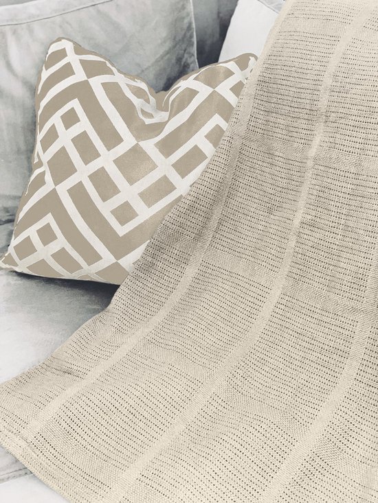 Slaapbank 2-zits BREKKE Bouclé Beige