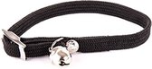 Martin Sellier Halsband Kat Elastisch Nylon Zwart 30X1 CM