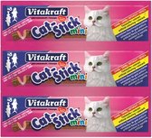 Vitakraft Catstick Mini - Kabeljauw & Tonijn - Kattensnack - 3 sticks