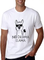 No Drama Llama T-shirt maat M