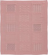 Bebepan Gebreide Deken - Babydeken - Roze - 80x90