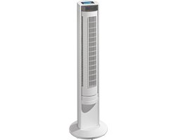 Torenventilator Casafan Airos Big Pin II wit met afstandsbediening, draaifunctie en display