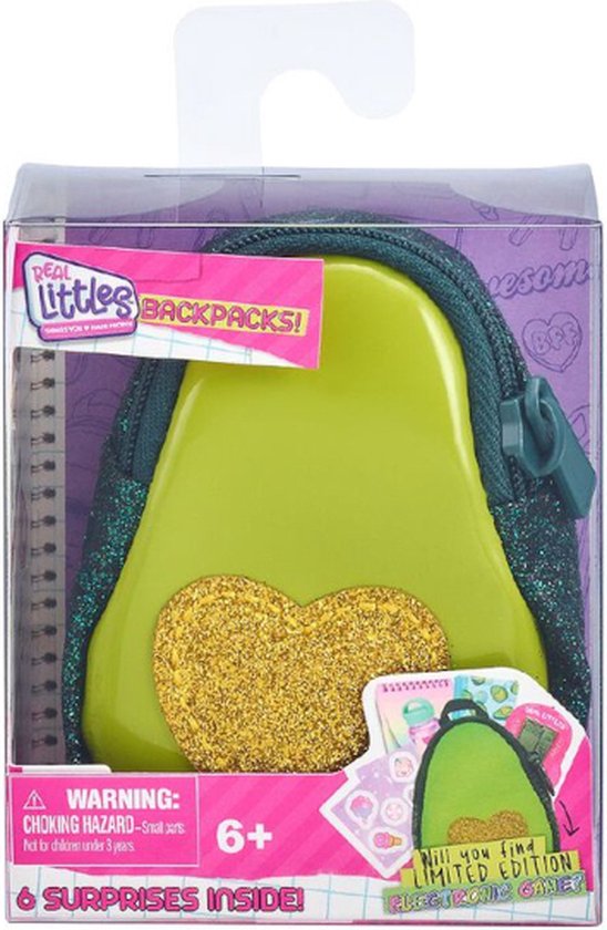 Avocado Real Littles Themed Backpack Real Littles)