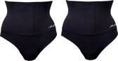 Sweet Angel Correctie Slips Naadloos Hoge Taille Zwart 2pack Maat M/L