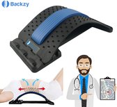 Backzy Backstretcher - Rugstretcher - Nekstretcher - Rug Corrector - Rugmassage - Massage Apparaat- Yogamat - Rugbrace - Rugsteun