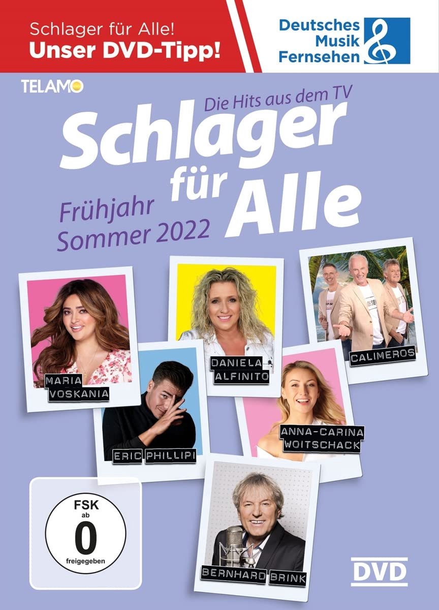 Schlager Fur Alle - Die Neue - Fruhjahr/Sommer 2022 - DVD