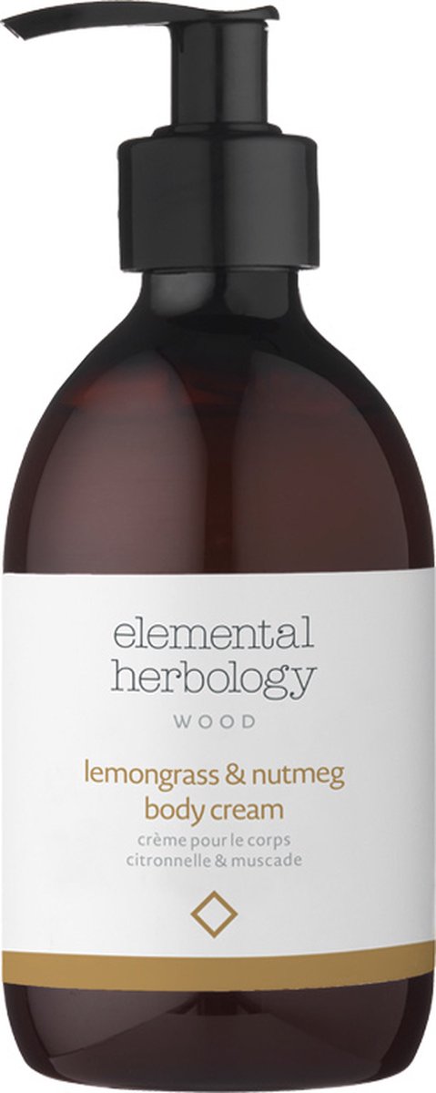 Elemental Herbology Lemongrass & nutmeg body cream 290ml
