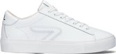 HUB Hook-z Lage sneakers - Leren Sneaker - Heren - Wit - Maat 42