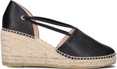 Kanna Kv7099 Espadrilles - Met Sleehak - Dames - Zwart - Maat 38