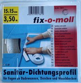 Sanitair afdichtingsprofiel 15 x 15 mm fix-o-minor