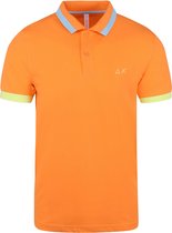 Sun68 - Polo Oranje - M - Modern-fit