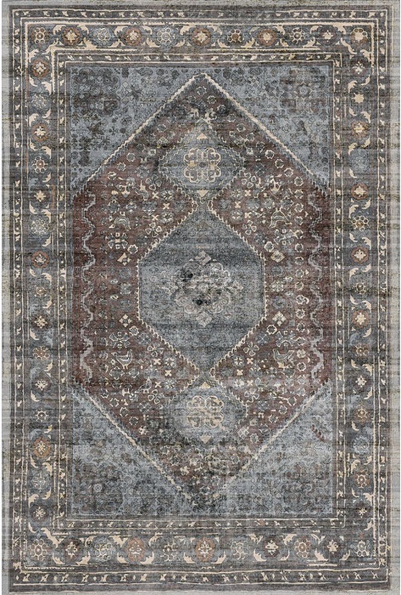 Vloerkleed 380 x 250 cm - Vloerkleed Vintage - Vloerkleden - Laagpolig - XL