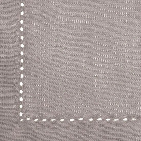 Nappe coton rectangulaire 240 x 140 cm - Gris - Nappes table à manger