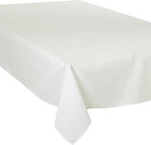 Tafelkleed van polyester met formaat 300 x 150 cm - ivoor wit - Eettafel tafellakens