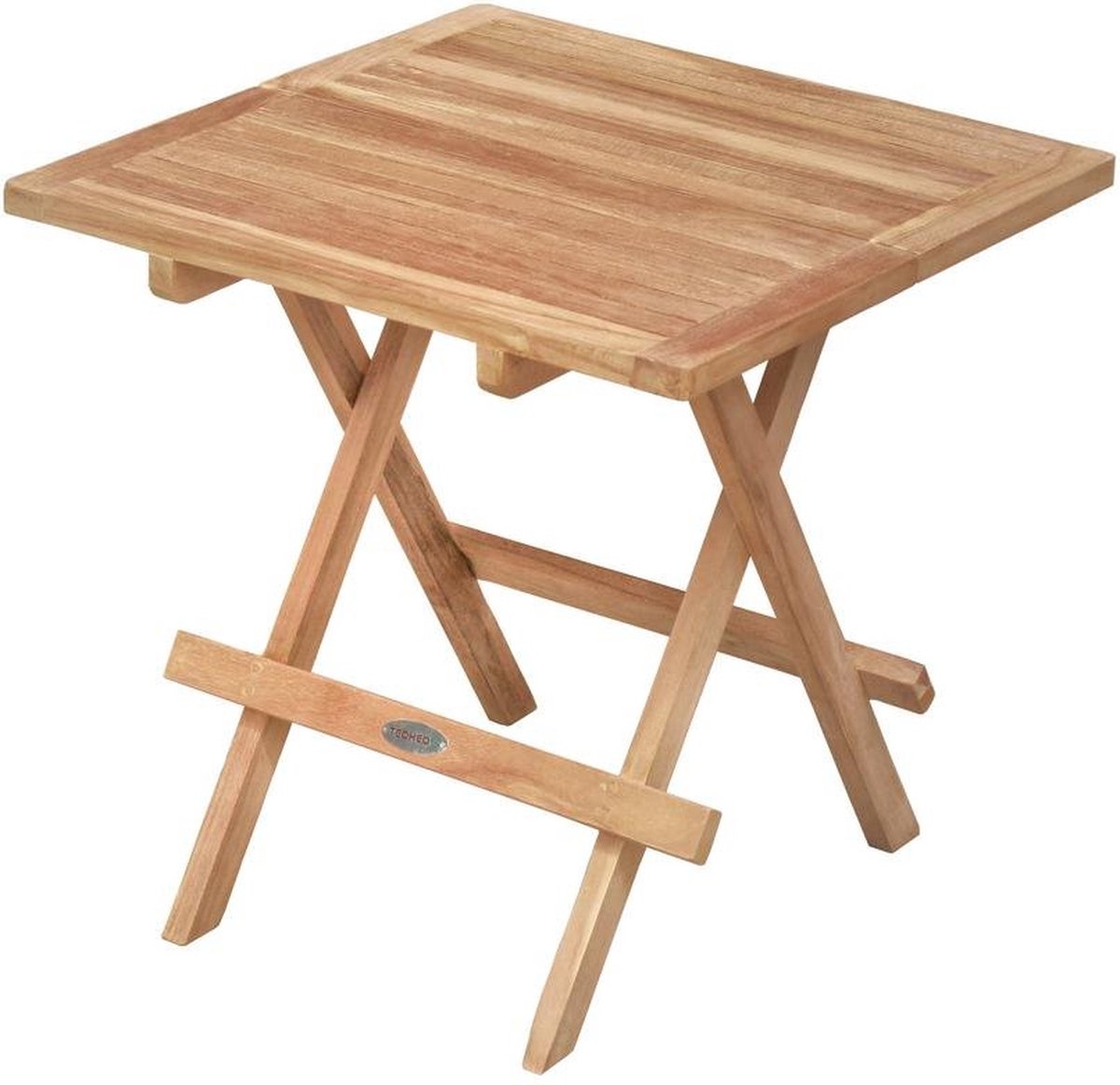 4 Seasons Outdoor Strada bijzettafel teak rond 55 cm - tuinset | gasfles