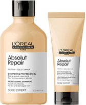 L'Oréal Absolut Repair Shampoo en Conditioner 300ml + 200ml