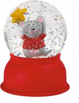 moses-sneeuwbol-konijn-6-x-10-cm-steen-glas-wit-rood