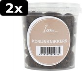 2x I AM KONIJN KNIKKERS 150ML 100GR