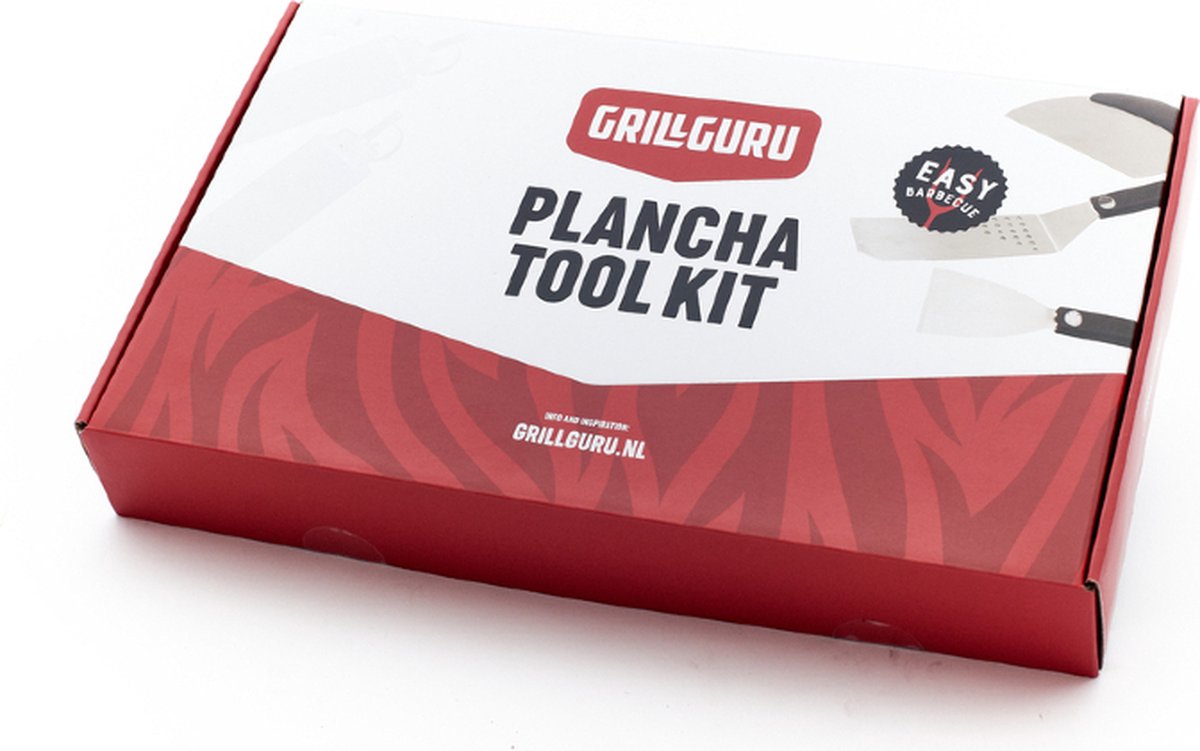 Grill Guru Powerplate Plancha Tool Kit - Grill Guru
