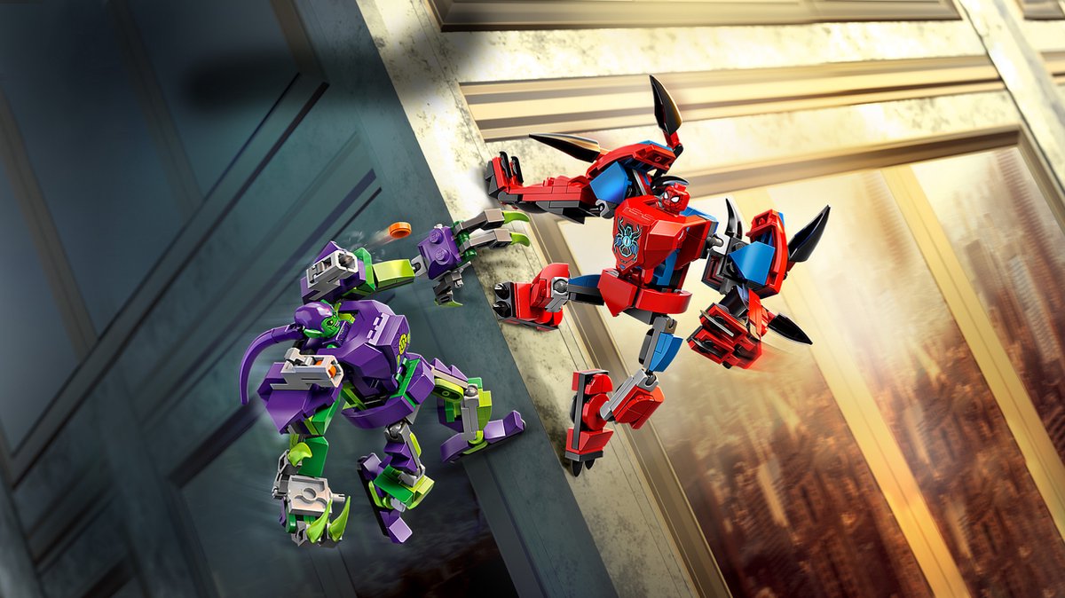 Lego Marvel 76219 Spiderman & Green Goblin mechagevecht — afbeelding 8