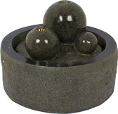Biezen Waterornament Three Balls - 50,5cm hoog - Complete set met LED