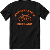 Nederland - Oranje - T-Shirt Heren / Dames  - Nederland / Holland / Koningsdag Souvenirs Cadeau Shirt - grappige Spreuken, Zinnen en Teksten. Maat XXL