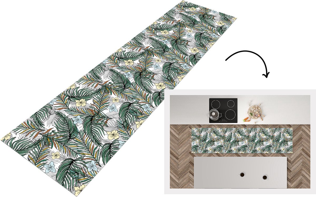 Crearreda Keukentapijt, 120 cm x 50 cm, van Sicilian-vinyl Crearreda Keukentapijt, 120 cm x 50 cm, van Sicilian-vinyl