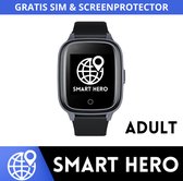 Persoonlijk Alarm Horloge voor ouderen - SOS KNOP - Valdetectie - Alarm Horloge Senioren - Hartslag & Bloeddruk - SpO2 - Medicatie Alarm - Persoonsalarm - GPS Horloge Senior - Smar