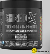 Pre-Workout - SHRED X Poeder - 300g - Applied Nutrition - Strawberry Red Kiwi