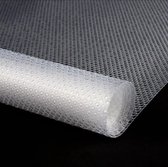 OMID HOME 2x Antislipmat transparant 150x50 cm - Keukenlade beschermer - Ondertapijt - Mat voor bescherming - Auto - Antislip - Anti slip mat - Lade bescherming - Badkamer